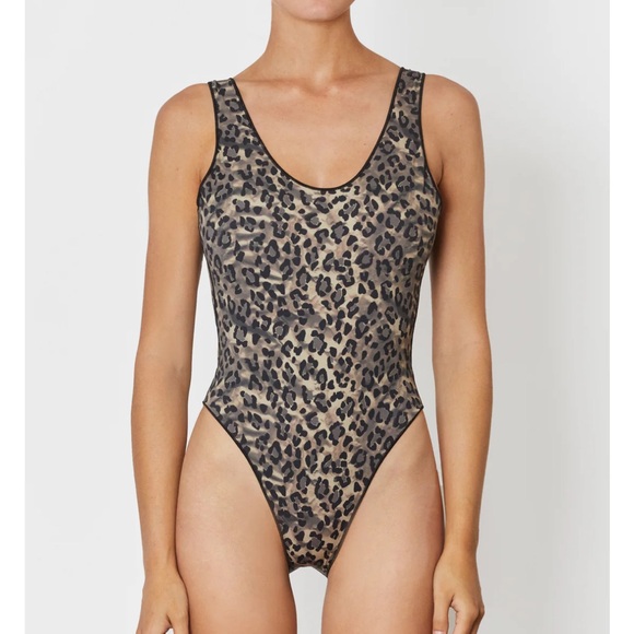 Free People Other - It’s cool now, free people cheetah print one piece swimsuit size medium